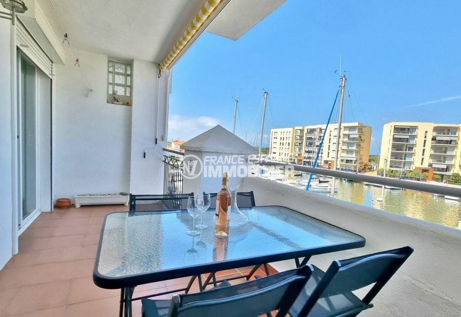 acheter appartement costa brava, 2 pièces 48 m², grande terrasse vue marina