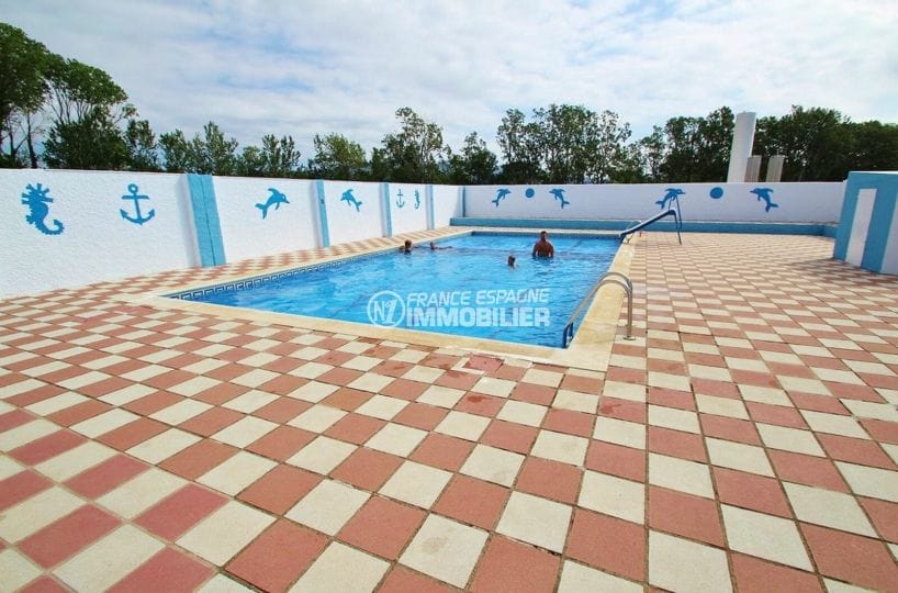 villa empuriabrava a vendre, 2 chambres 52 m², secteur calme avec piscine communautaire