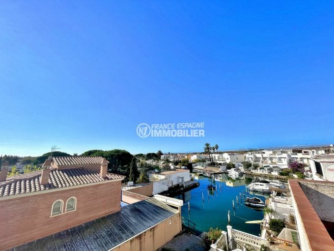 acheter en espagne: villa 3 chambres 72 m² avec terrasse solarium vue marina, expostion sud, plage 1200 m