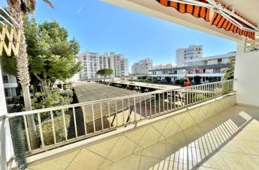 vente appartement rosas, 3 chambres 96 m², grande terrasse, parking privé