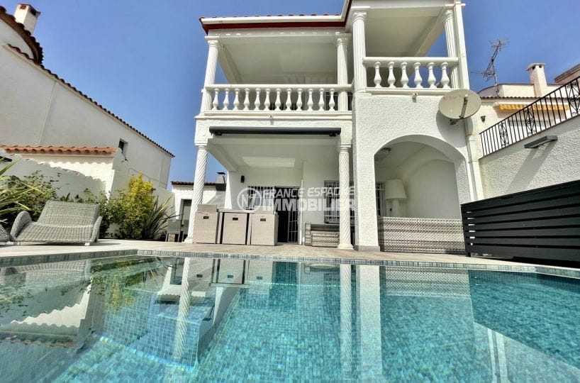 maison a vendre empuria brava, 3 chambres 150 m², piscine, garage, expo sud