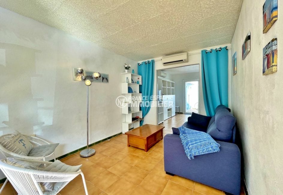 agence immobiliere rosas santa margarita: villa 3 chambres 80 m², pièce à vivre, salon