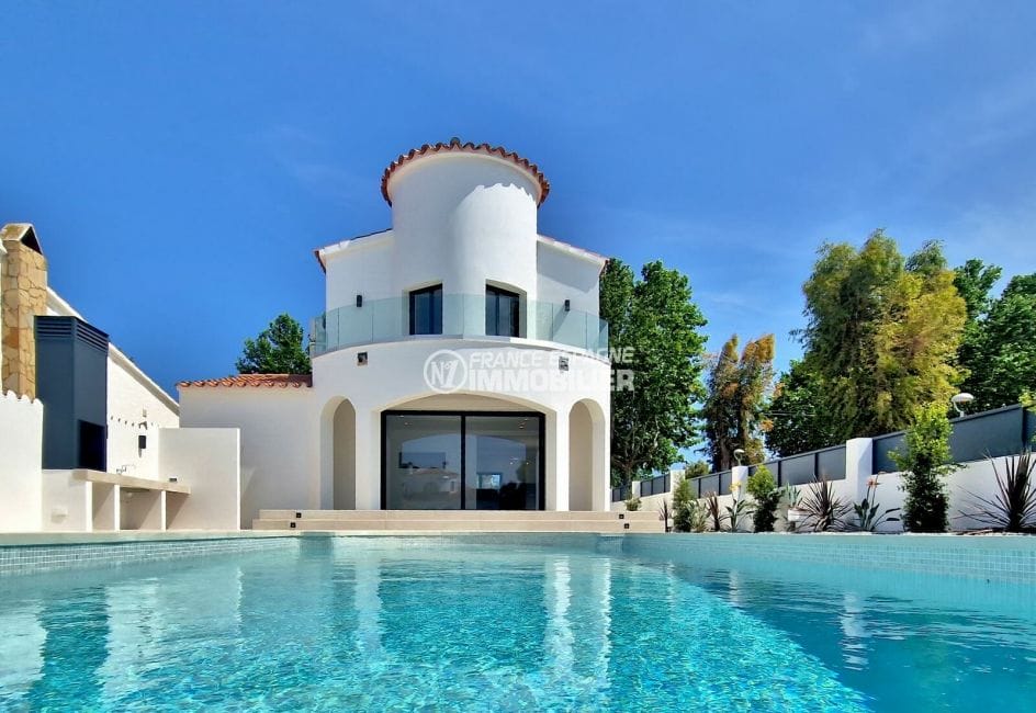 immobilier empuria brava: villa 4 pièces 170 m² avec amarre, piscine et garage