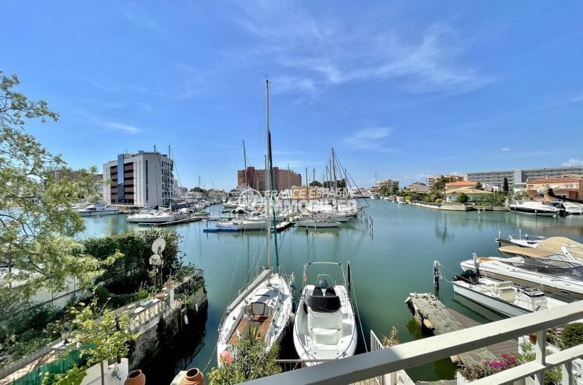 vente immobilière rosas: villa 3 chambres 112 m², vue marina depuis terrasse