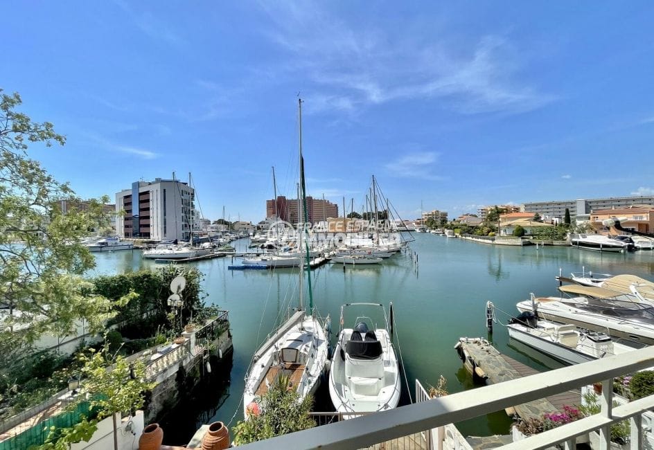 vente immobilière rosas: villa 3 chambres 112 m², vue marina depuis terrasse