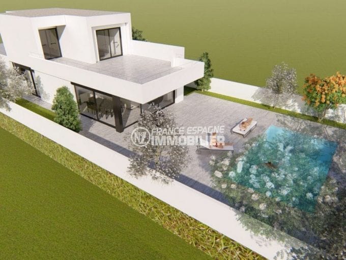 Casa en venda Roses, 4 habitacions 177 m², obra nova amb piscina i garatge