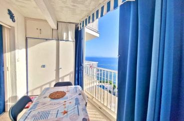 appartement a vendre rosas, 1 pièce 37 m², véranda vue mer, 1er ligne, plage 800 m