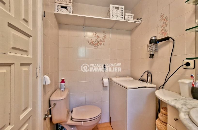 vente appartements rosas espagne, 2 pièces 54 m² vue dégagée, salle de bain avec wc