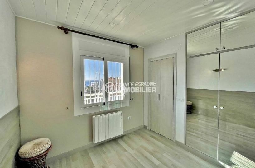 acheter appartement rosas, 2 pièces 42 m², chambre double avec vue mer