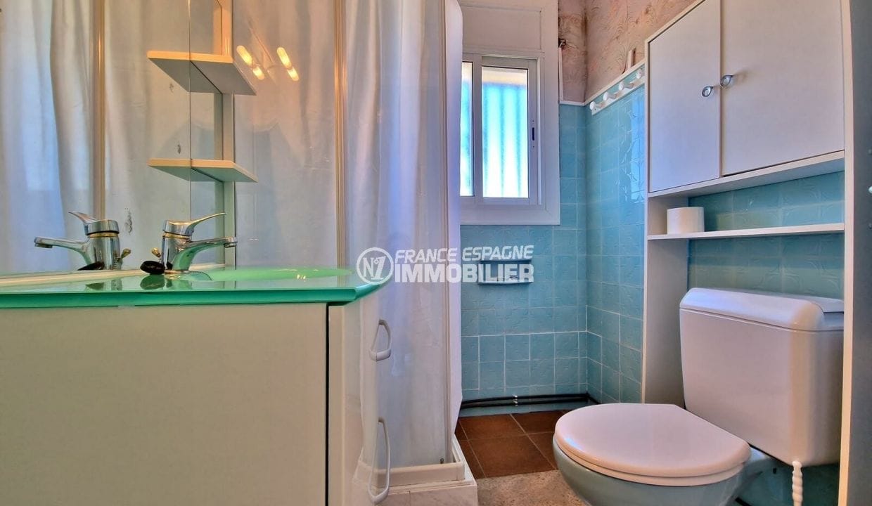 appartement rosas à vendre, 3 pièces 61 m², salle d'eau, cabine douche