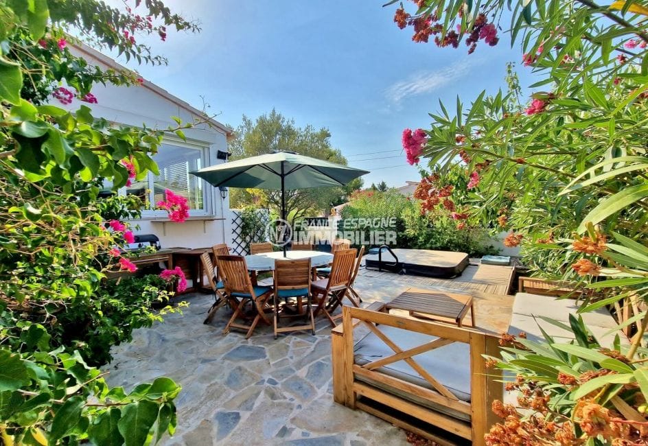 achat maison rosas espagne, 4 pièces 137 m², terrasse avec jacuzzi