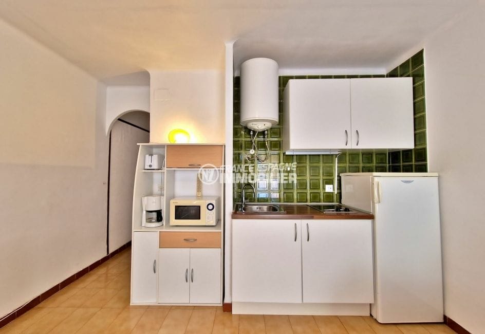 vente appartement empuriabrava, 2 pièces 38 m², coin cuisine aménagée