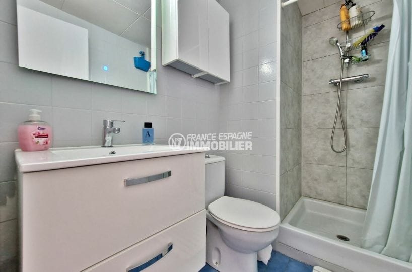 appartement à vendre à rosas, 2 pièces 43 m², salle d'eau, wc, cabine douche