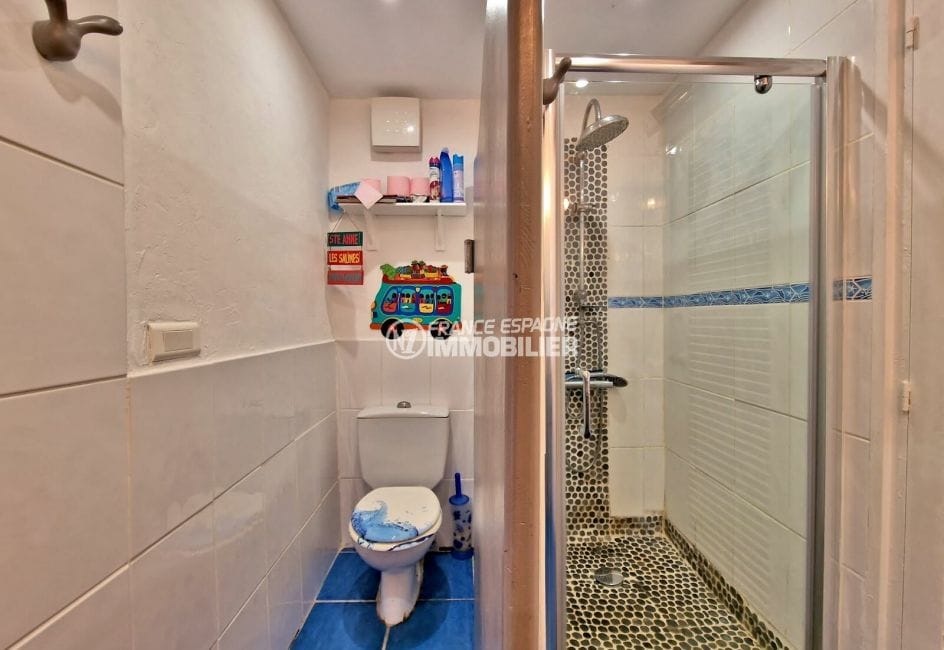 appartement a vendre rosas espagne, 2 pièces 57 m², wc et douche dans salle d'eau