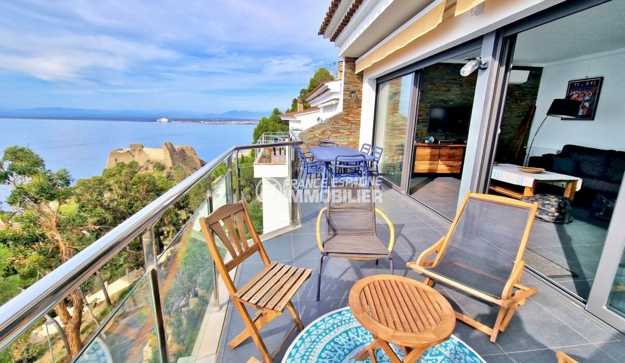 maison a vendre a rosas, 4 pièces contemporaine 228 m², terrasse vue mer