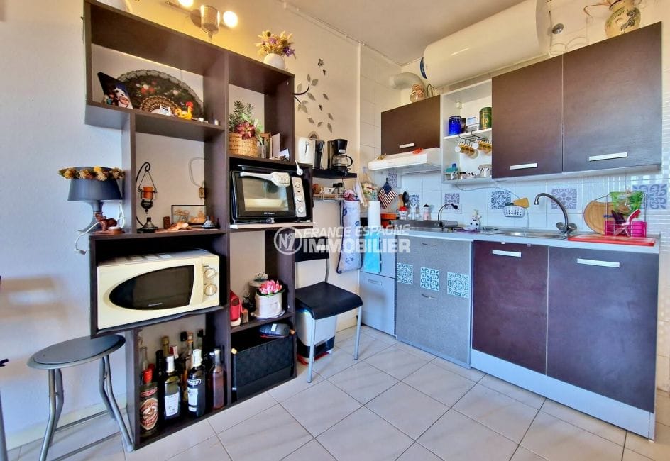 immobilier espagne pas cher: studio 1 pièce belle vue 24 m², cuisine ouverte