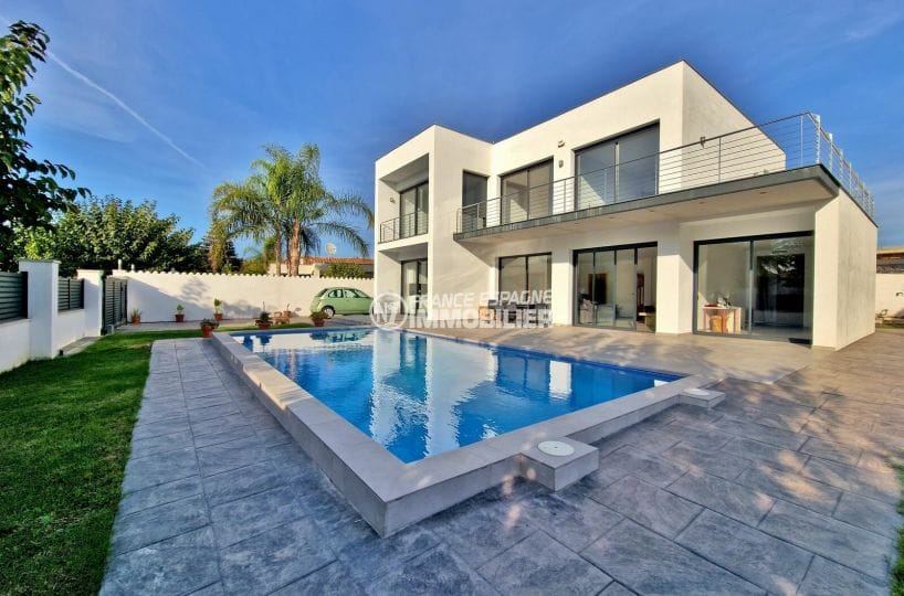 maison a vendre empuria brava, 6 pièces moderne 307 m², piscine privée