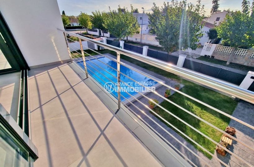 vente villa empuriabrava, 6 pièces moderne 307 m², terrasse vue piscine
