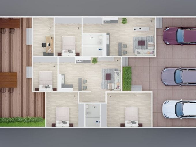 immobilier empuria brava: villa 6 rooms new construction 88 m², ground floor