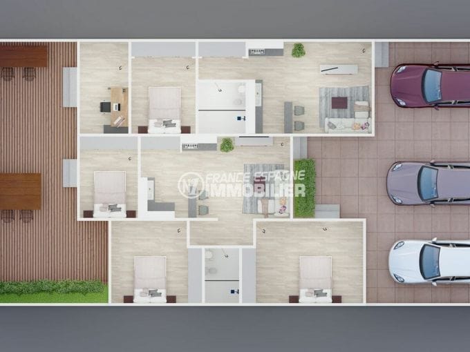immobilier empuria brava: villa 6 pièces contruction neuve 88 m², plain-pied