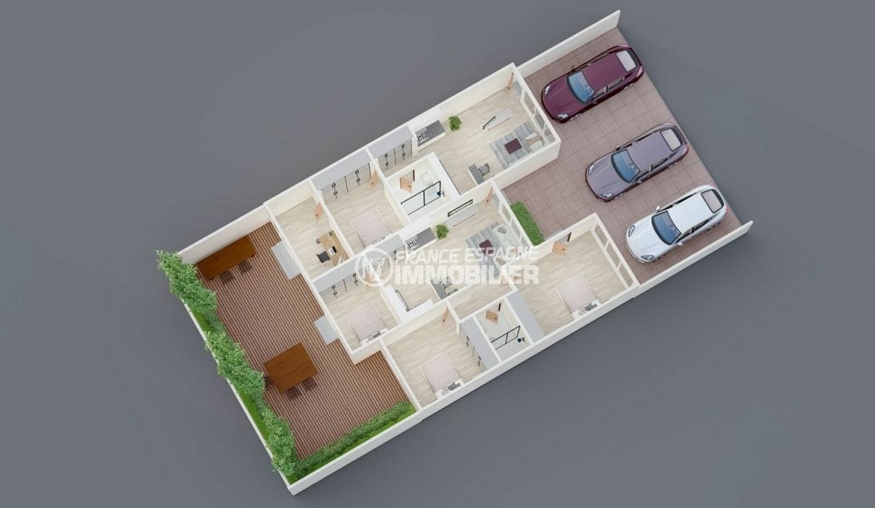 maison a vendre empuriabrava, 6 pièces contruction neuve 88 m², secteur résidentiel
