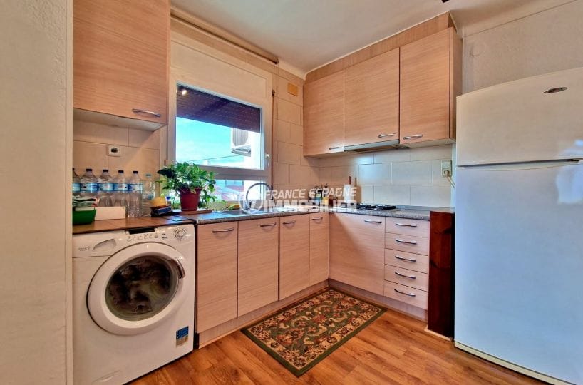 acheter appartement empuriabrava, 3 pièces parking privé 50 m², cuisine en bois