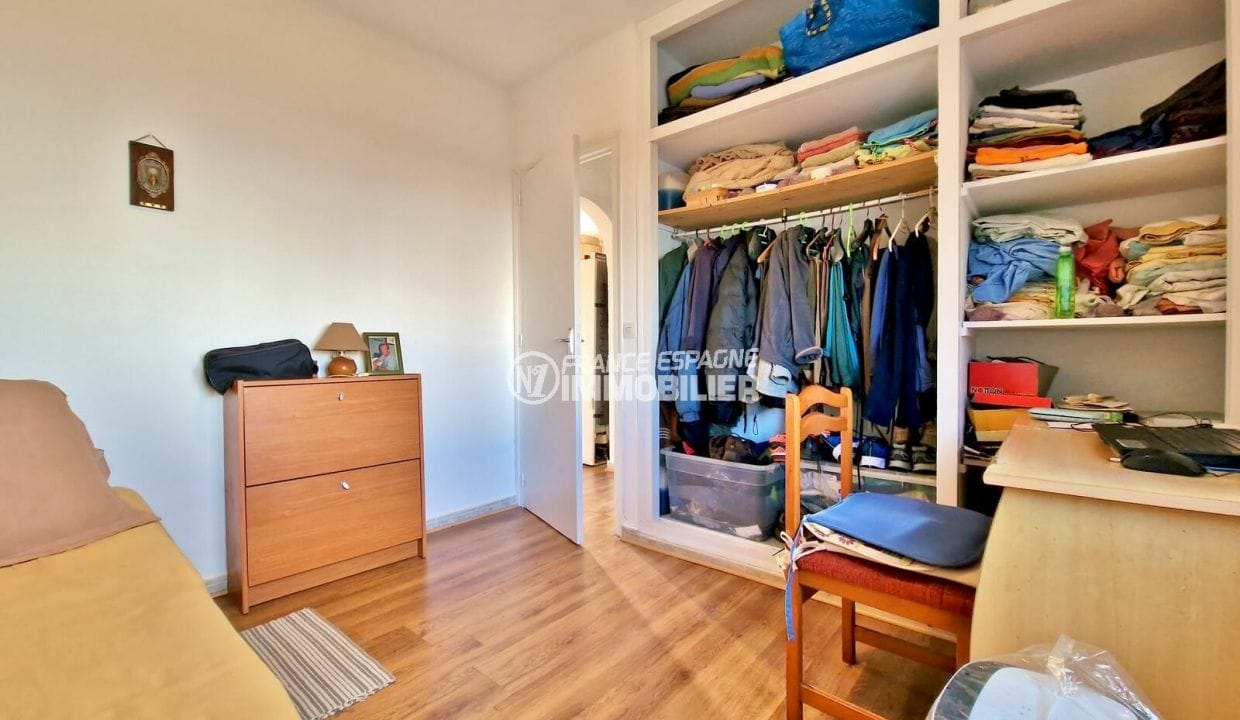 appartement à vendre à empuriabrava, 3 pièces parking privé 50 m², 1er chambre avec placard