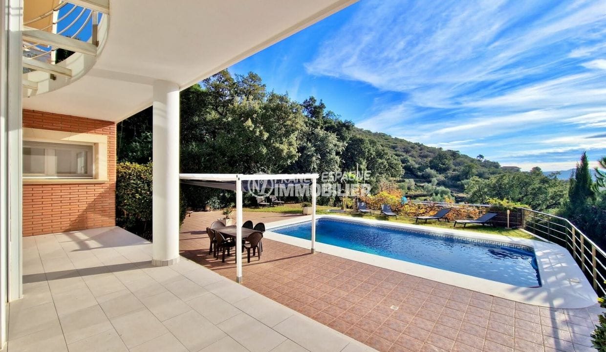 vente immobilière rosas: villa 6 pièces vue sur la baie 326 m², terrasses vue dégagée
