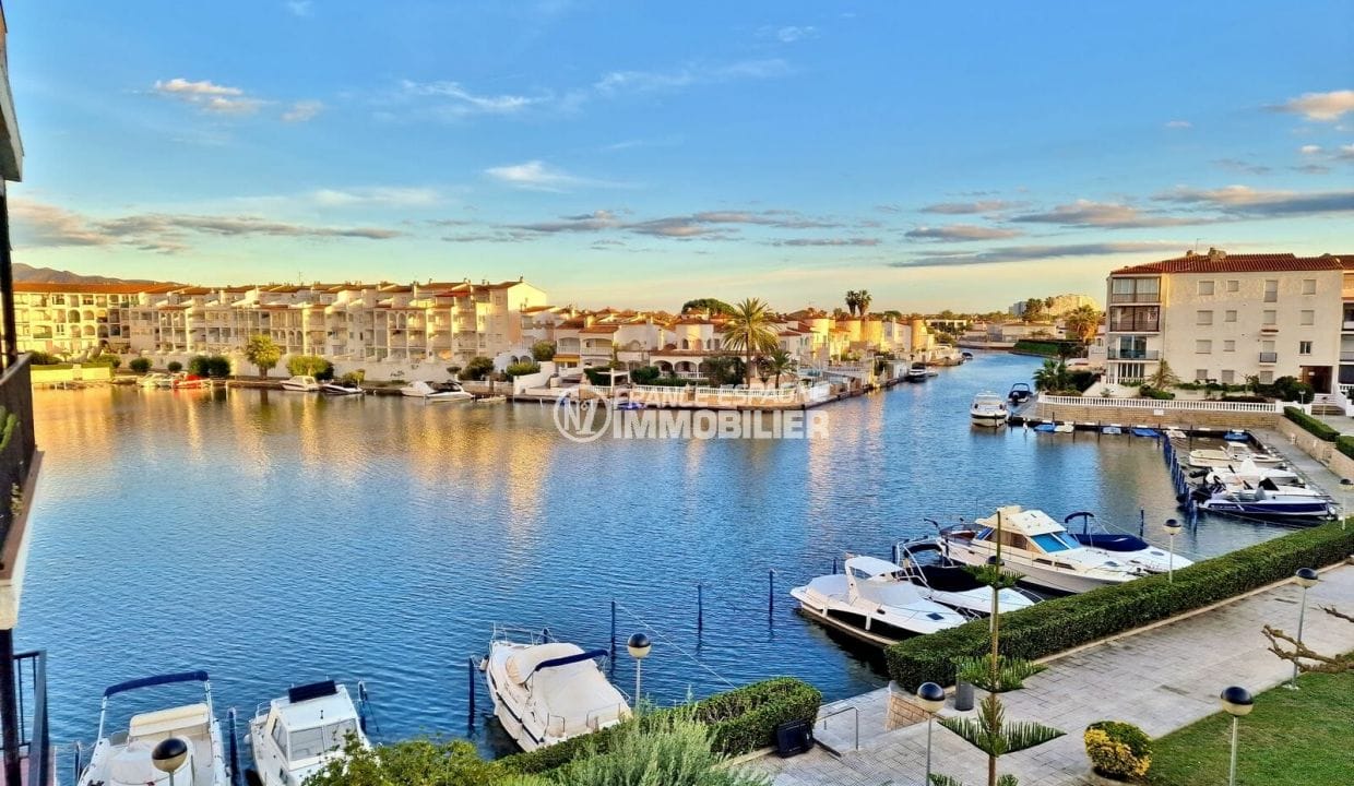 acheter un appartement a empuriabrava, 2 pièces vue lac 53 m², vue sur le lac sant maurici