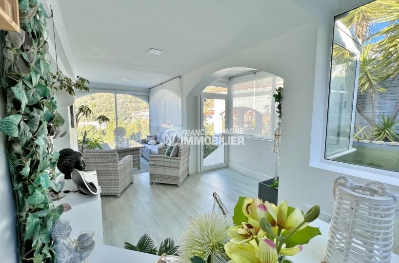 ventes immobilieres rosas espagne: villa 4 pièces vue sur mer 121 m², terrasse véranda