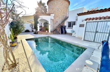 maison empuriabrava, 4 pièces secteur prisé 139 m², belle piscine privée