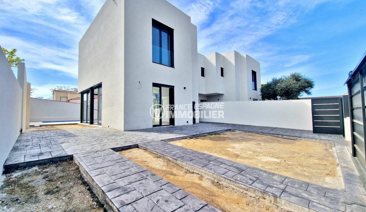 maison a vendre empuriabrava, 5 pièces moderne neuve 163 m2, construction neuve