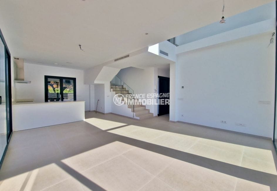 house for sale empuriabrava, 5 rooms new construction 166 m2, living/dining room