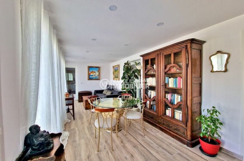 empuriabrava maison a vendre, 5 pièces plain-pied 218 m², salon appt indépendant