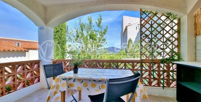 appartement a vendre rosas, 1 pièce belle terrasse 24 m², idéal investissement