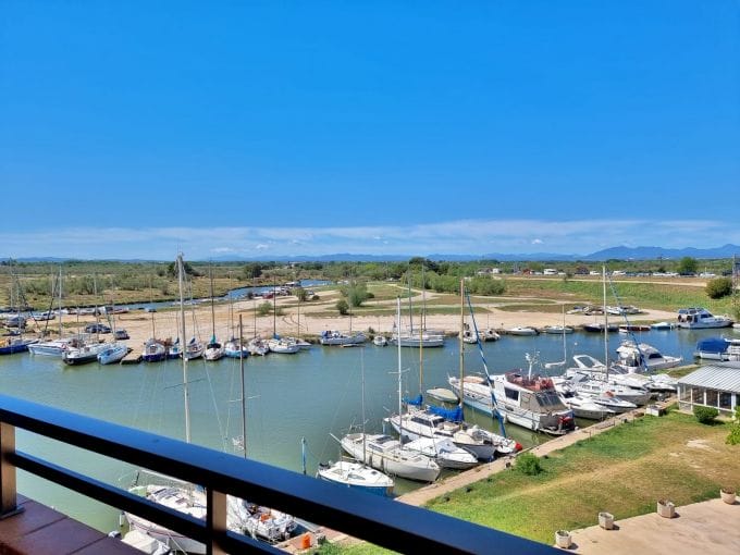 apartment for sale rosas, 2 rooms beautiful canal view 41 m², south-west exposure
