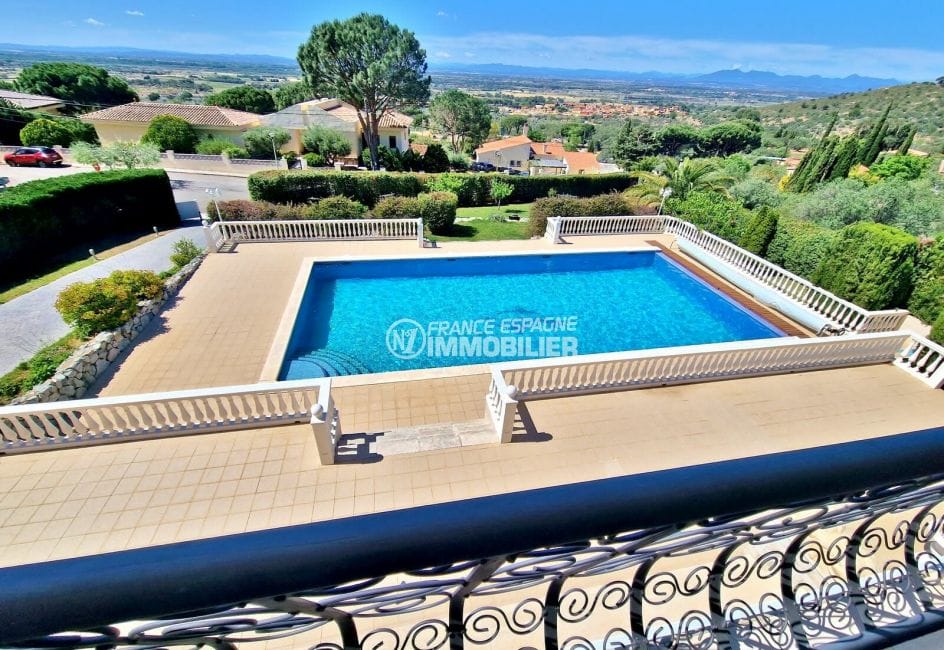 achat maison rosas espagne, 7 pièces elégante villa 472 m², enorme piscine