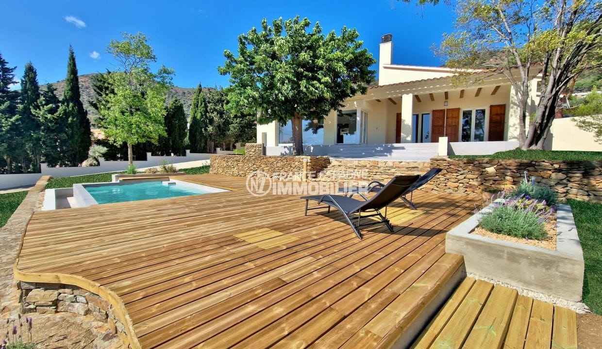maison a vendre espagne, 5 pièces plain-pied 391 m², terrasse piscine