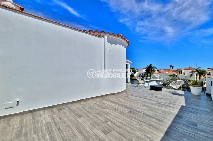 maison a vendre espagne bord de mer, 5 pièces grand canal 174 m², terrasse étage