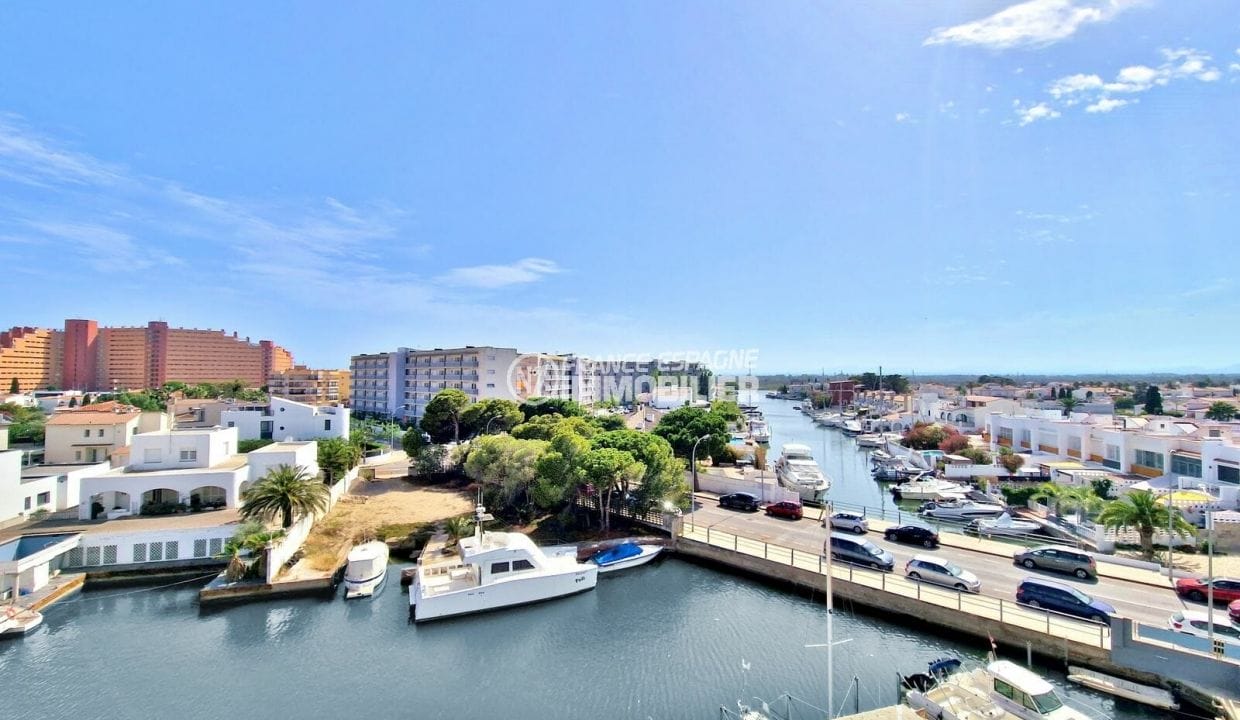 apartment for sale in rosas, 4 rooms canal view 62 m², canal view and natural park