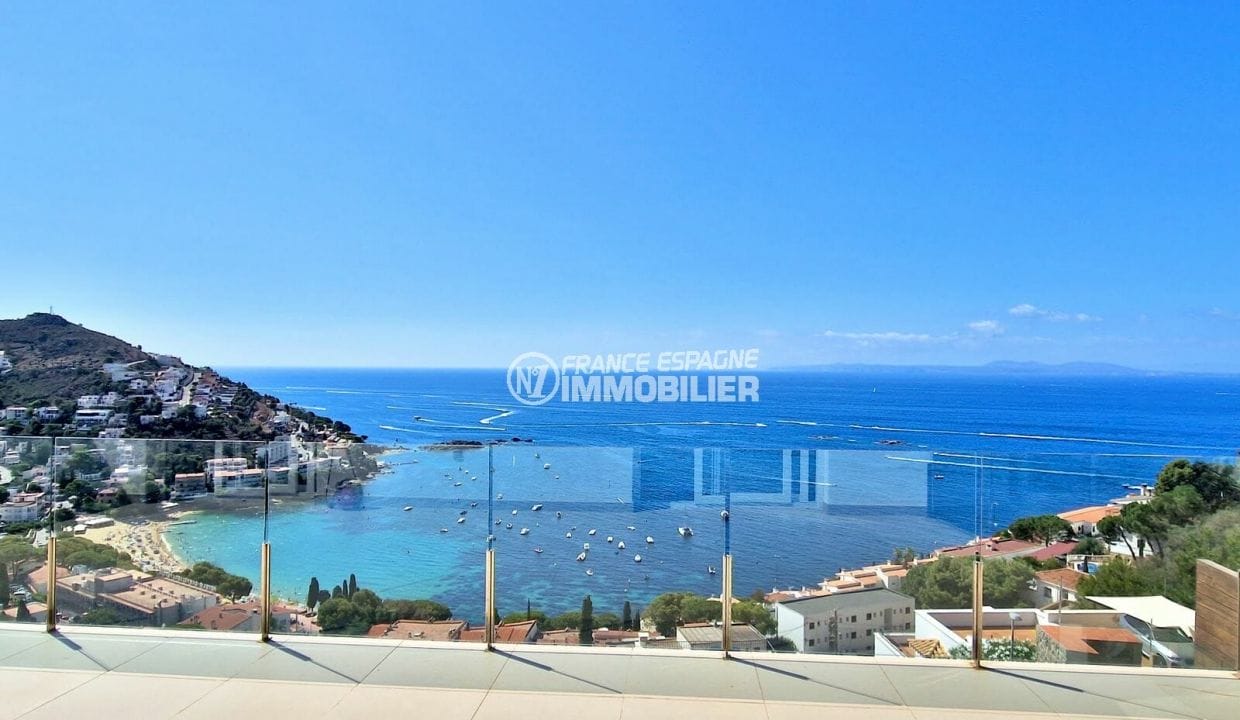 comprar casa rosas, 5 habitaciones 250 m² vista al mar, terraza vista al mar