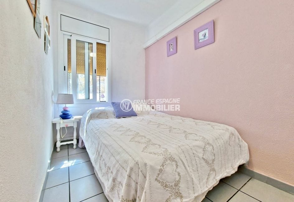 appartement rosas vente, 3 pièces 73 m² vue sur mer, 2ème chambre