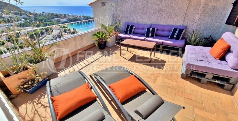 maison a vendre rosas, 4 pièces 120 m² vue mer,