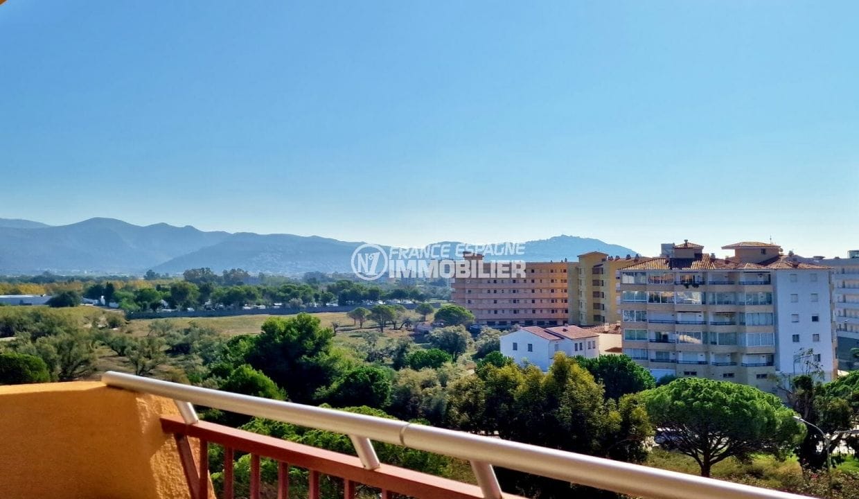 Venda apartament roses barat, 2 habitacions 43 m² Preciosa vista sense obstacles, vistes a la muntanya