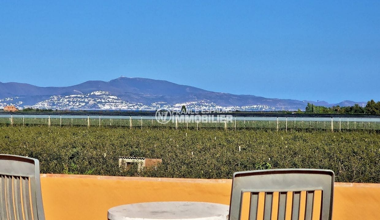Agence France Espanya: Villa 6 habitacions 170 m² En una sola planta, solàrium amb vistes al mar