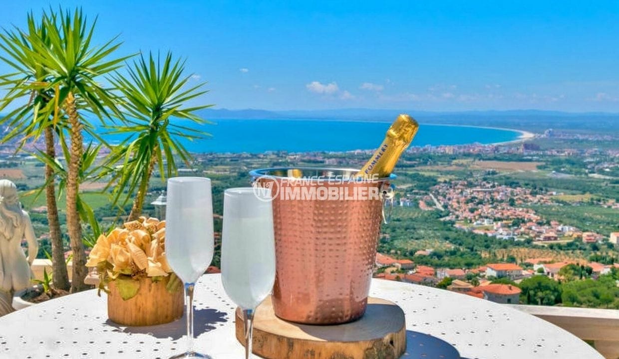 ventes immobilieres rosas espagne: villa 5 pièces 161 m² vue panoramique, magnifique vue mer