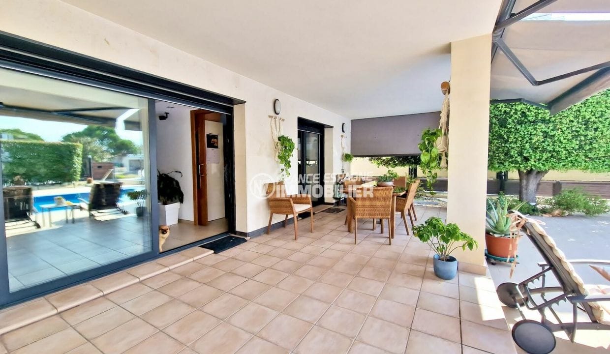 ventes immobilieres rosas espagne: villa 6 pièces 523 m² vue sur canal, terrasse accès salon