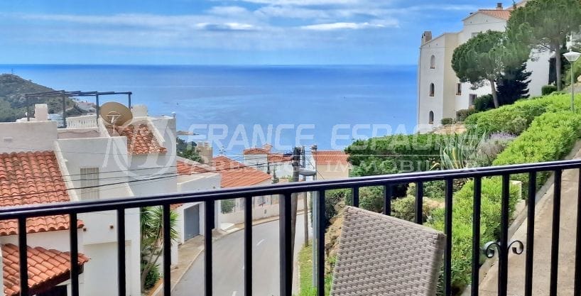 appartement vue mer roses 3 pièces 76 m², vue mer