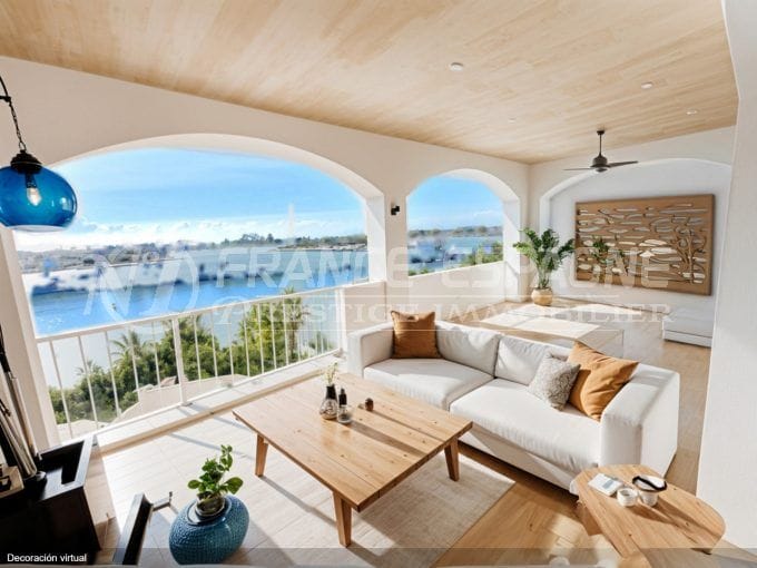 appartement vue lac empuriabrava 4 pièces 101 m², vue lac sant maurici