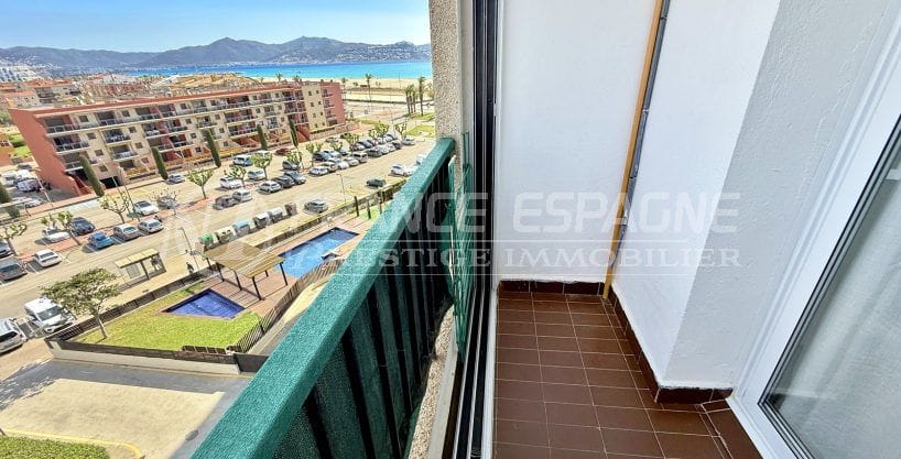 studio vue mer empuriabrava 1 pièce 27 m², terrasse vue mer